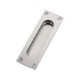 thumbnail image 1 of ZheElen Poignée de Cabinet en Acier Inoxydable Solide Invisible et Durable Plus Coordonnée Argent Carré Ouvert h, 1 of 6