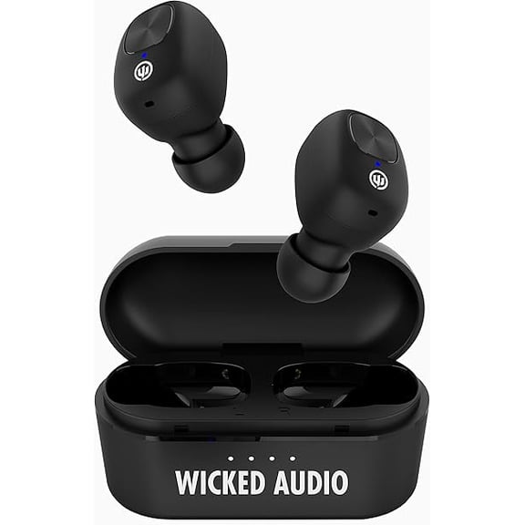 Wicked Audio HIRO Bluetooth Headphones Black