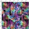 thumbnail image 3 of Soimoi Crepe Silk Fabric Leopard Animal Skin Printed Fabric 1 Yard 42 Inch Wide, 3 of 6