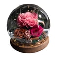 thumbnail image 2 of TopLLC Rose Flower LED Light Valentines Day Gifts Romantic Glass Rose Decor, 2 of 2