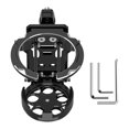 thumbnail image 1 of TopLLC Tools&Home Improvement Folding Turntable Water Cup Aluminum Alloy Folding Cup With Rotation Turntable And Screws Tool Light Bicycle Bottle For Motorcycles Bicycles Water cup holder, 1 of 5