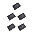 thumbnail image 3 of Dalazy Practical Office Supplies Stylish Zippered Document Pouch Storing Files Black 5Set, 3 of 6