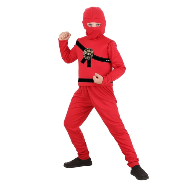 Déguisement de Maître Ninja Rouge pour Enfant