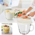 thumbnail image 1 of EGNMCR Tasse à Mesurer Moderne Transparente pour Pâtisserie Tasse de Cuisson en Verre Compatible Micro-Ondes avec Poignée Bol de Cuisson pour Cuisine Familiale Tasse à Mesurer pour Pâtisserie, 1 of 9