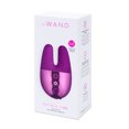 thumbnail image 1 of Le Wand Chrome Double Vibe Rechargeable Silicone Mini Vibrator Dark Cherry, 1 of 12