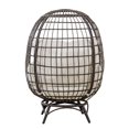 thumbnail image 2 of Sunjoy Brown Swivel Egg Cuddle Chair, 2 of 6
