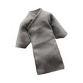 thumbnail image 2 of TISHITA 1:18 Male Doll Robe Costume Kids Gift Decor Doll Decor Accessories Accessory Gray, 2 of 8