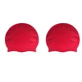 thumbnail image 1 of EGNMCR Pool Accessories, Sports & Outdoors 2PC Adult Universal Pure Ear Protection Swimming Caps Swimming cap, 1 of 1