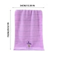 thumbnail image 5 of TopLLC Serviettes de Bain Serviette de Bain Ensemble de Salle de Bain Serviette de Bain de Luxe Ensemble de Serviettes Douces Serviette à Haute Absorption Comprend Serviette Serviettes de Bain, 5 of 5
