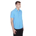 thumbnail image 4 of Dark Black Men's Short-Sleeve Button-Down Shirt, 4 of 6