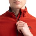 thumbnail image 3 of Trespass Mens 1/2 Zip Microfleece Blackford Salsa in Size - S, 3 of 6