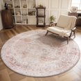 thumbnail image 1 of -Area Rug X Rugs for Living Room- Machine Washable Rug-Soft Living Room Rug-Vintage Non Slip Carpet-Rugs for Bedrooms Dining Room Living Room Office, 1 of 7
