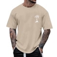 thumbnail image 1 of Ketyyh-chn99 Chandail de Bain pour Homme Wrangler Chandails Coton Confortable Manches Courtes Col Rond Coupe Décontractée T-Shirt Ample Doux T-Shirt Classique Beige,G, 1 of 4