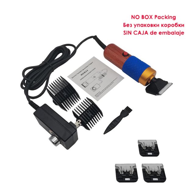 Tondeuse Électrique Professionnelle Haute Puissance 200 W CA pour Animaux, Machine de Coupe Cheval Lapins Chat Chien, Tondeuse Rasoir Toilettage d'Animaux, Longue Durée
