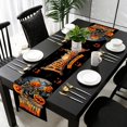 thumbnail image 3 of Halloween Table Runner Ghost Spooky Pumpkins Halloween Table Decorations Kitchen Dining Halloween Indoor Decorations  14 x 72 Inch, 3 of 6