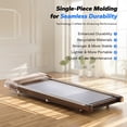 thumbnail image 4 of Walking Pad, Under Desk Treadmill, Portable Mini Treadmills for Home, Seamless One-Piece Molding Design, 265LBS Walkpad with Remote Control, APP, LED Display, 4 of 7