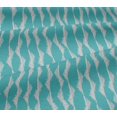 thumbnail image 5 of oneOone Viscose Jersey Fabric Abstract Stripe Ikat Print Sewing Fabric BTY 60 Inch Wide, 5 of 5