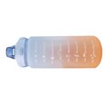 thumbnail image 1 of Sports Water Bottle, Leakage Proof Portable Gradient Color Straw Drinking Bottle 2000ml One Click Open with Handle for Hiking for Running Purple,Light Blue,Light Green,Pink, 1 of 7