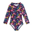 thumbnail image 1 of 2025 ands 5T Bathing Suit s Swimsuit Rash Guard Long s Plus Size Bathing Suits Sleeve 1 Piece Zipper Bathing Suits s Size 12 Bathing Suits Upf 50+ Sun, 1 of 2