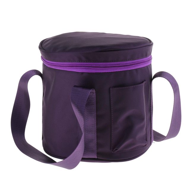 Esquirla 8inch Portable Thicken Crystal Singing Bowl Case Storage Bag with Handle