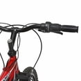 thumbnail image 3 of Hyper Bicycles 24” Shocker Mountain Bike, Youth Ages 13+, Red, 3 of 9