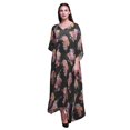 thumbnail image 1 of Bimba Kaftan de Plage Floral, Paréo de Bikini, Robe Maxi pour Femmes, Long Caftan-S-L, 1 of 5