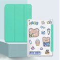 thumbnail image 1 of Tablet Cover For Samsung Galaxy Tab A 10.1'' (2019) Leather Smart Folio Case For SM-T510 SM-T515 Protective Cases capa Mint(A10 Sticker) SM-T510 SM-T515, 1 of 6