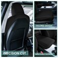 thumbnail image 4 of For 2017-2024 Tesla Model 3 FH Group Neoprene Waterproof Custom Fit Car Seat Covers  Black - Front Seats, 4 of 5