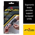 thumbnail image 1 of Futuro Energizing Wrist Support, Moderate Stabilizing Support, Right Hand, Small/Medium, Black, 1 of 12