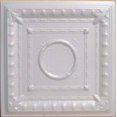 thumbnail image 1 of Ancona White (Foam) Ceiling Tile - Decorative Ceiling Tile Easy Glue up DIY, 1 of 3