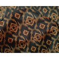 thumbnail image 4 of oneOone Silk Tabby Fabric Diamond Kasuri Print Fabric By The Yard 42 Inch Wide, 4 of 4