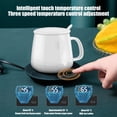 thumbnail image 3 of Coffee Mug Warmer Three-Speed Auto Cup Warmer Desk Plate, 3 of 6