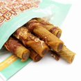 thumbnail image 5 of MeatyWay Rawhide Stuffed Rolls Dog Treats, 5 of 5