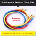 thumbnail image 4 of braveheart 3pcs Air Conditioning Tools Réfrigération Manomètre Collecteur Automobile Fournitures Pression Voitures de Remplacement Accessoires d'Alimentation, 4 of 6