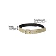 thumbnail image 3 of Unique Bargains Women's Solid Color Elastic Detachable Buckle Shoe Ankle Straps Belt, 3 of 4