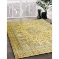 thumbnail image 2 of Ahgly Company Indoor Square Traditional Caramel Brown Persian Area Rugs, 5' Square, 2 of 6