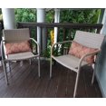 thumbnail image 4 of VargottamIndoor/OutdoorPolyester FabricLumbarPillowCover,All-Weather Waterproof Rectangular Cushion Case for Patio Furniture,12" x 20"Set of 2 -Block-24, 4 of 6