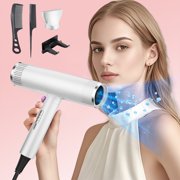 Danhjin Handheld Hairdryer Hair Dryer High Power Hair Dryer Home Hair Dryer Hot Wind Comb Hair Salon Blowing Comb Kitchen Appliances