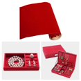 thumbnail image 3 of Baohd Back Self Adhesive Sheet Felt Velvet Velour Fabric Craft Sticker Red, 3 of 9
