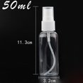 thumbnail image 5 of Oleegame 1PC 12PC Clear Plastic Spray Empty Bottle Small Spray Bottle with Plastic Sprayer White, 5 of 5