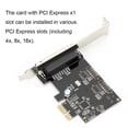 thumbnail image 4 of Parallèle Robuste Pci-E, Adaptateur de Carte Imprimante Fifo Lpt 16 Octets Intégré, Durable pour Programmeurs Imprimantes, 4 of 8