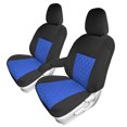 thumbnail image 1 of For Toyota Sienna 2011-2020 FH Group Neoprene Waterproof Custom Fit Car Seat Covers- Front Set Blue, 1 of 8