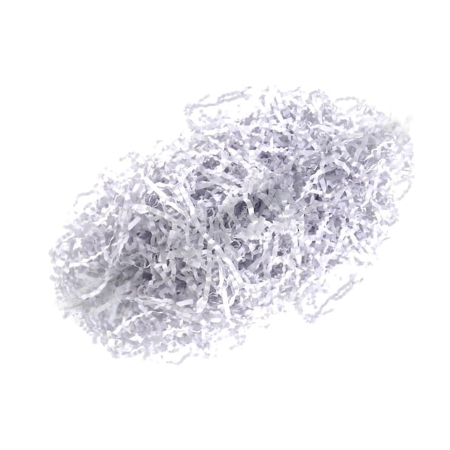 simhoa 100 g / Pack Shredded Crinkle Paper for Gift Box Packing Filling Materials White