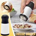 thumbnail image 1 of Dvkptbk Cheese Grater Home Kitchen Cheese Grater, Rotary Cheese Grater, Handheld Tool, Heavy-Duty Cheese Cutter, for Hard Parmesan or Soft Cheddar Cheese, Ginger, Butter Hand Tool Home & Garden, 1 of 9