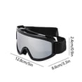 thumbnail image 3 of EGNMCR Double Layer Mountaineering Ski Goggles Outdoor Large Frame And Sand Colorful Polarized Sports Glasses PC ski goggles, 3 of 6