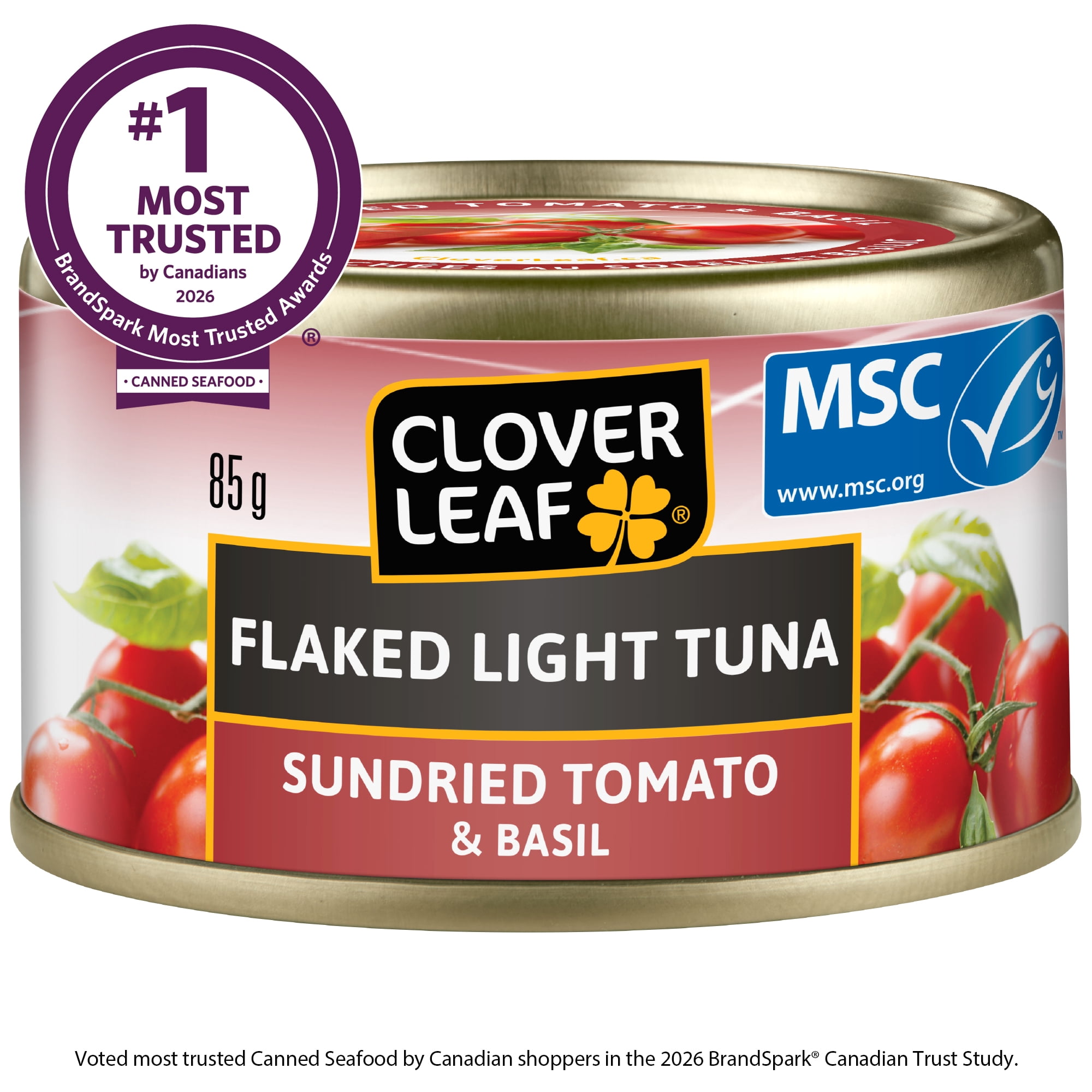 Clover LEAF® Sundried Tomato & Basil Flaked Light Tuna