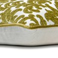 thumbnail image 2 of Throw Pillow Covers, Decorative Green 16"x16" (40x40 cm) Throw Pillow Covers, Velvet Velvet Throw Pillows For Sofa, Floral Pattern Modern Style - Chartreuse Flowery, 2 of 3