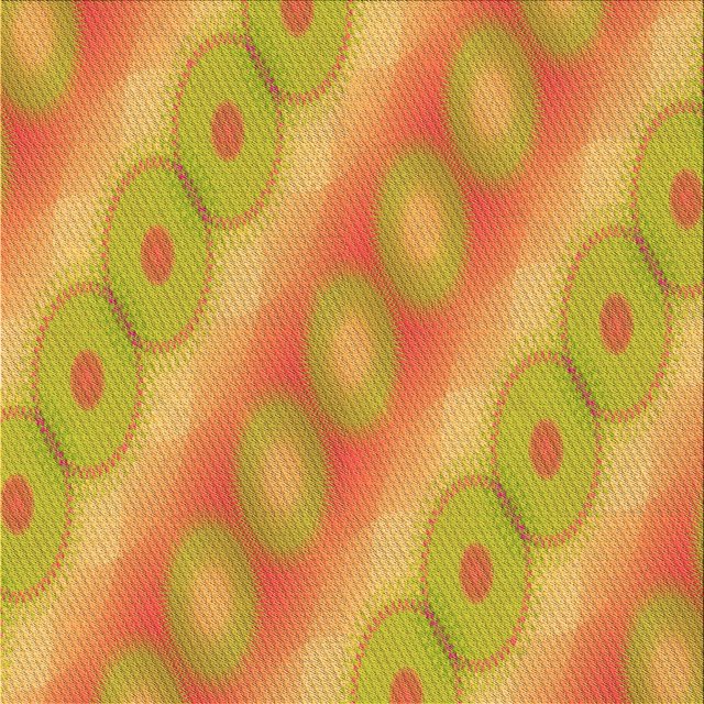 Ahgly Tapis de Zone Carré Transitionnel Néon Orange Lavable en Machine, 5 Pieds Carré