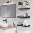 thumbnail image 4 of Wall Shelf Suitable For Bathroom Kitchen Living Room Storage Rack Floating Partition Wall Hanging Suspension Rack, 4 of 6