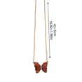 thumbnail image 2 of PVCS Collier Papillon Multicolore pour Femmes, Chaîne de Clavicule en Cristal avec Pendentif, 2 of 2